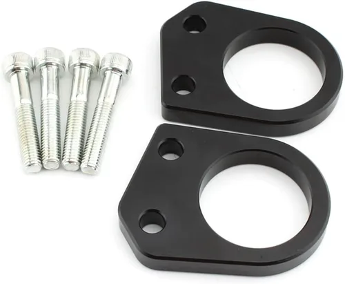 Abrazadera de montaje espaciador elevador para manillar de motocicleta de 0.394 in para Suzuki GIXXER 250 SF