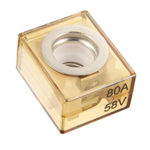 Miniatura 11 de BOJACK Fusible de terminal 250A Fusible de batería de clasificación marina (MRBF) 58V DC Max IP66 impermeable para la protección del circuito