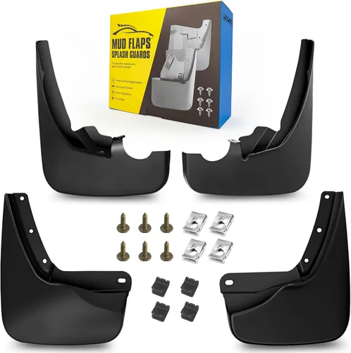 Miniatura 13 de Aleta de lodo Compatible con 01-06 Chevy Avalanche 1500/2500 Silverado 1500HD/3500 Suburban 2500 Tahoe 99-06 GMC Sierra 3500 1500 HD Yukon/XL 1500