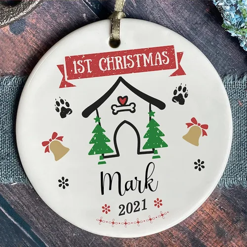 Miniatura 21 de Adorno de Navidad para mascotas, adorno de Beagle, regalos para amantes de mascotas, regalo conmemorativo para mascotas, recuerdo de Beagles