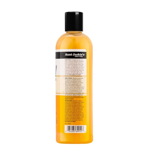 Miniatura 7 de Aunt Jackie's Curls and Coils Oh So Clean Champú Hidratante Profundo y Suavizante para Cabello para Rizos Naturales, Espirales y Ondas, Enriquecido