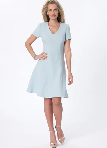 Miniatura 6 de Kit de patrón de costura para vestido acampanado de señoritas, código B6850