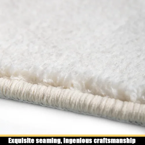 Miniatura 7 de Alfombra de baño ultra suave y pequeña, antideslizante, ovalada, de dibujos animados, para bañera, súper absorbente, lavable, gruesa, felpudo