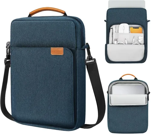 Miniatura 34 de MoKo Funda para Laptop de 15 Pulgadas Compatible con MacBook Air 15" M2 2023, MacBook Pro 14" M2 2023, Galaxy Tab S9 Ultra 14.6" 2023, Estuche
