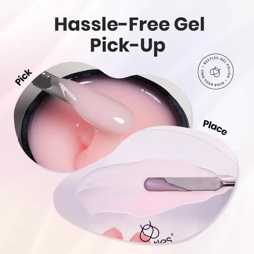 Miniatura 6 de Beetles Gel Polish Juego de 7 pinceles para arte de uñas, pinceles de diseño de uñas para esmalte de gel, manicura de salón de bricolaje
