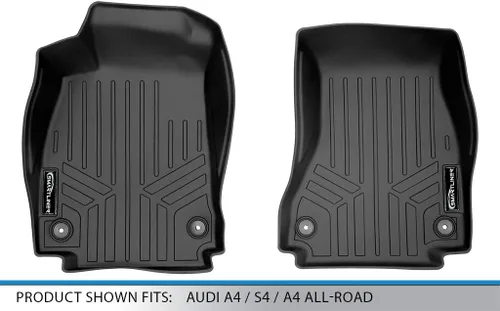 Miniatura 4 de MAXLINER Juego de alfombrillas de piso y forros de primera fila para Audi A4 / S4 Sedan / A4 Allroad 2017-2025