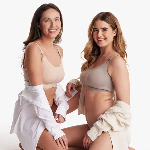 Miniatura 7 de Momcozy Nursing Bras for Breastfeeding, FB039 Comfort Support Seamless Maternity Bra, Pregnancy Sleep Bralette, Full-Coverage