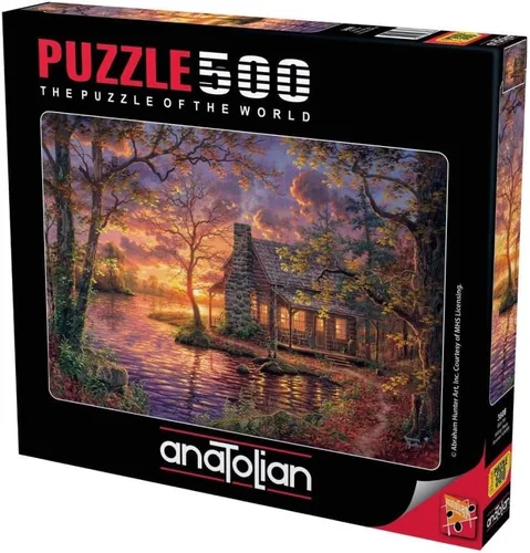 Miniatura 3 de Anatolian Puzzle - Ocultar lugar 500 piezas Rompecabezas # 3608