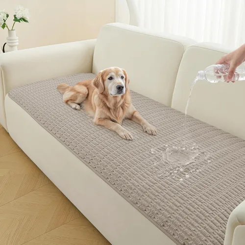 Miniatura 8 de Funda Protectora para Sofá de Perro, Fundas para Sofás para Mascotas Lavables, Funda para Sofá de Mascotas Impermeable y Antideslizante, Fundas