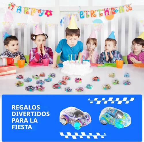 Miniatura 7 de Juego de 50 Mini Autos de Retroceso, Vehículos de Carreras de Retroceso para Niños Pequeños, Juguetes a Granel, Regalos de Fiesta, Caja del Tesoro