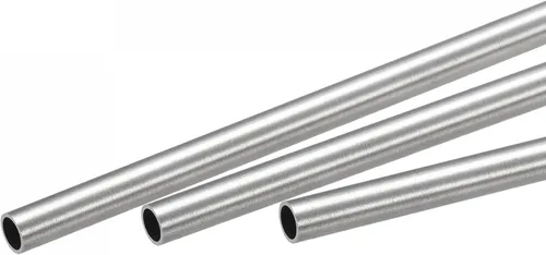 uxcell Tubo de acero inoxidable 316, 0.197 in OD 0.020 in espesor de pared 11.811 in longitud tubo 3 PC