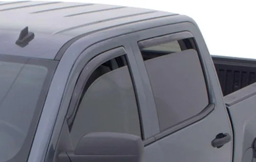 Miniatura 2 de Auto Ventshade [AVS] Protectores de lluvia en canal para Chevrolet Silverado 2014-2018, GMC Sierra 1500 / 15-19 Silverado, Sierra 2500HD/3500HD