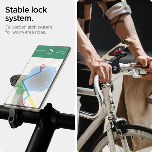 Miniatura 6 de Spigen Gearlock - Soporte de teléfono para bicicleta con adaptador universal