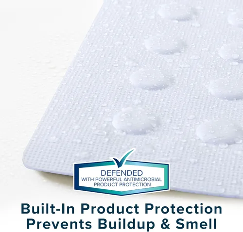 Miniatura 6 de SlipX Solutions Alfombrilla de seguridad de goma duradera de 22 x 14 pulgadas, siéntete seguro y seguro en tu baño o ducha, textura de superficie