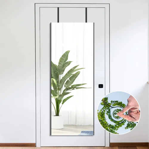 Miniatura 15 de Brisafe Mirror Film, Made in Japan, Unbreakable, 360° Foldable, Double-Sided Mirror, Lightweight, Width 47.2 x Height 66.9 inches (120 x 170 cm)
