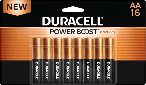 Miniatura 5 de Duracell Coppertop - Paquete de pilas AAA y AA con ingredientes Power Boost, 10 unidades AAA y 16 AA