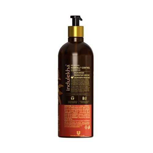 Miniatura 8 de Indulekha Bringha Hairfall Control Shampoo (limpiador de cabello) 6.1 fl oz, 6.08 oz