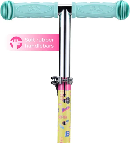 Miniatura 5 de Self Balancing Kick Scooter with Light Up Wheels, Extra Wide Deck, 3 Wheel Platform, Foot Activated Brake, 75 lbs Limit, Kids & Toddlers Girls or