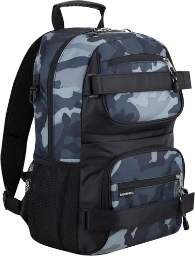 Miniatura 14 de Eastsport Mochila de viaje para monopatín con doble correa, bolsa para computadora portátil, diseño multideportivo para hombres y mujeres, camuflaje