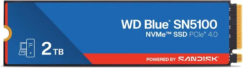 Miniatura 10 de WD Blue SN5100 SSD NVMe de 1 TB - M.2 2280, PCIe Gen 4.0, unidad interna de estado sólido - Velocidades de lectura de hasta 7,100 MB/s