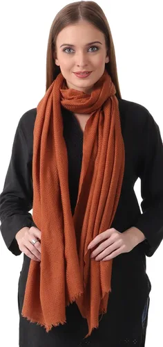 Miniatura 21 de 100% puro CASHMERE 2PLY BUFANDA/STOLE, HERRINGBONE SUPER SUAVE, GRUESO, LIGERO, PASHMINA
