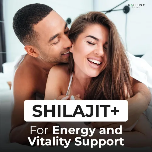 Miniatura 9 de Hallusa HallShilajit - Shilajit del Himalaya 1000 mg, Shilajit para hombres y mujeres, extracto de ácido fúlvico, apoyo energético, 60 cápsulas