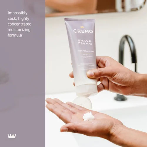 Miniatura 4 de Cremo Crema de afeitar para mujer para piel sensible, hidratante, lavanda francesa, crema de afeitado ultrafina para mujeres, combate rasguños