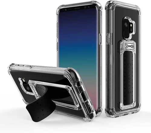 Miniatura 66 de Scooch Wingman - Funda con función atril para Samsung Galaxy S9 [protección contra caídas de 10 pies] [soporte bidireccional] funda protectora a