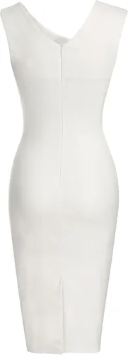 Miniatura 4 de MUXXN - Vestido de estilo retro de los años 50 sin mangas para mujer, estilo ejecutivo en forma de lápiz
