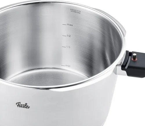 Miniatura 7 de Fissler Vitaquick Premium - Juego de 2 piezas de tamaño grande, olla a presión de 4.2 cuartos de galón y 8.5 cuartos de galón