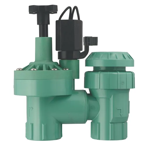 Miniatura 9 de Orbit 57604 - Paquete de 3 válvulas antisifón automáticas de 1 pulgada FPT serie 100 con control de flujo y reductor de 3/4 pulgadas