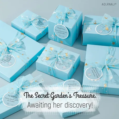 Miniatura 4 de Regalo de cumpleaños para niñas y adolescentes, juego de caja de regalo de 8 piezas Secret Garden para Navidad, cosas modernas para chicas