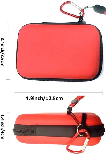 Miniatura 3 de BUISAMG (Solo estuche) Estuche de almacenamiento de 510 hilos, bolsa de batería de transporte Estuche para bolígrafo Estuche de viaje pequeño, bolsa