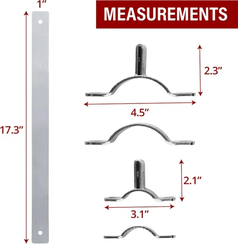 Miniatura 3 de Cierre automático de puerta con barra de acero resistente, bisagras de puerta de cierre automático, ideal para puerta de metal en el aire libre como