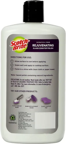 Miniatura 2 de Scotch-Brite Esmalte de vidrio rejuvenecedor sin arañazos, deja un brillo brillante, 12 onzas