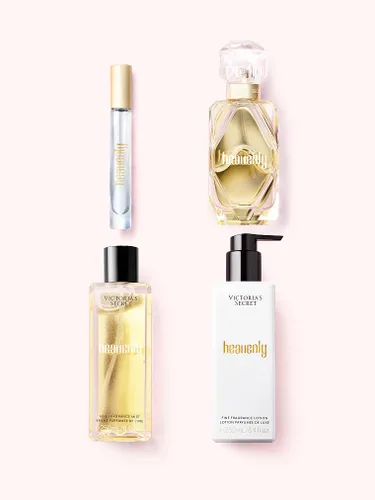 Miniatura 3 de Victoria's Secret Heavenly Eau de Parfum, perfume para mujer, notas de almizcle dorado, sándalo de vainilla, jazmín blanco, colección Heavenly