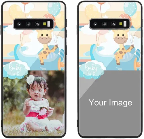 Miniatura 112 de Funda de teléfono personalizada para Samsung Galaxy S22+ / S22 Plus 5G, funda de TPU suave de vidrio templado antiarañazos personalizada con foto