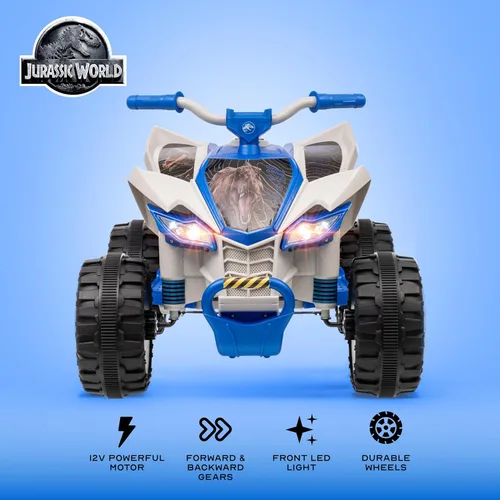 Miniatura 2 de Voyager - Jurassic - Vehículo ATV eléctrico de 12V para niños, juguete de paseo, diversión y emoción para niños, diseño elegante para juego