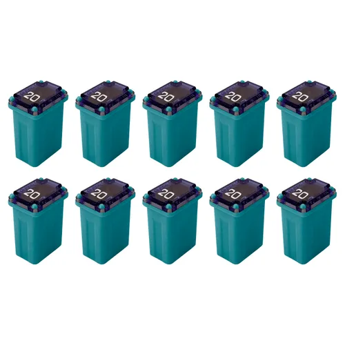 Miniatura 8 de 15 Amp M-Case Micro FMM fusible 0.591 in para camionetas, automóviles y SUV (15A, paquete de 10)