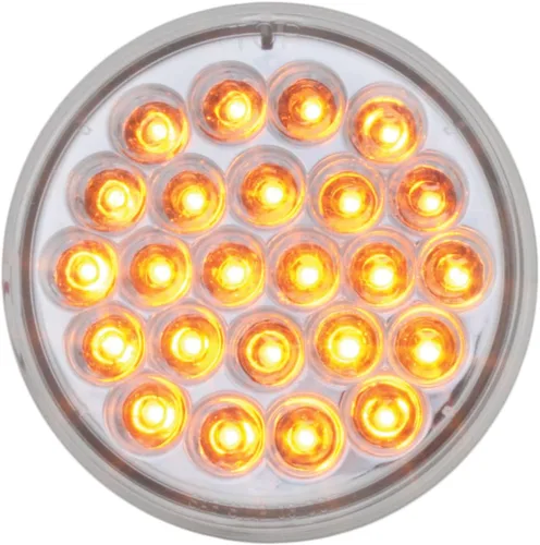 Miniatura 5 de GG Grand General 78244 Luz LED roja/transparente (4" Pearl Ss aro y cable, lente)