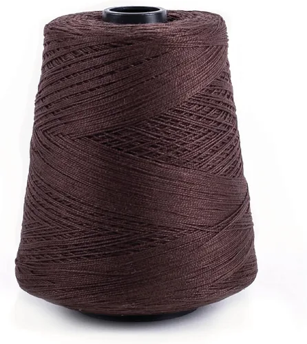 Miniatura 50 de Silk City Fibers, 5/2 Perle Mercerized Cotton Weaving Yarn pino