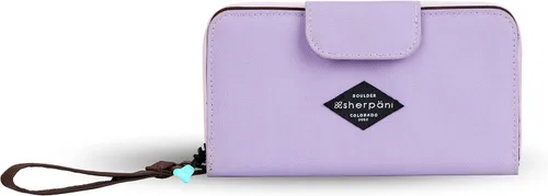 Miniatura 32 de Sherpani Tulum, cartera grande de nailon con cremallera alrededor, cartera con tarjetero organizador para mujer