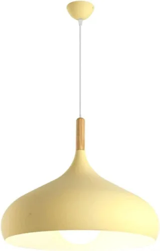 Miniatura 15 de Lámpara colgante de color macarrón para interiores de altura ajustable, lámpara nórdica industrial E27, lámpara de techo para cocina, isla, comedor