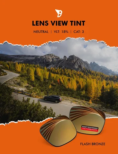 Miniatura 4 de PRO+ Lentes De Reemplazo Polarizadas De Policarbonato Para Gafas De Sol Oakley Radar Path - Flash Bronze