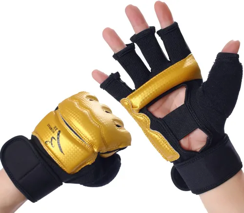 Miniatura 7 de Kickboxing Sparring Gloves TKD Gloves for Men Women Half Finger Boxing Gloves Fighting Gloves Boxing Gloves for Punching Bag Training Gloves for Men