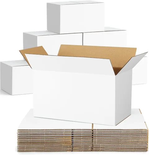 Miniatura 15 de Paquete de 40 cajas de envío pequeñas de 6x4x4, cajas de cartón corrugado para embalaje para pequeñas empresas, cajas marrón para envíos por correo