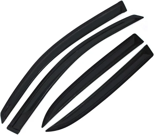 Miniatura 2 de Viseras de Ventana Protectoras contra Humo/Sol/Lluvia Compatibles con Chevy Equinox/Pontiac Torrent 2006-2009 Deflector de Viento 94319
