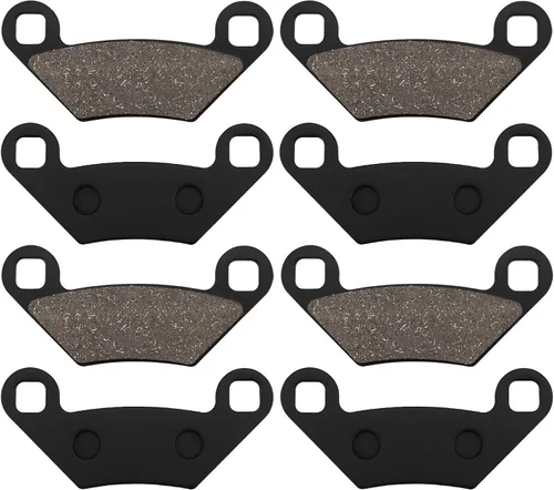 Miniatura 3 de ZICOO Pastillas de freno para Polaris Sportsman 1000 850 800 570 550 500 450 XP Forest HO Touring EPS X2 Scrambler 850 1000 XP delantera y trasera