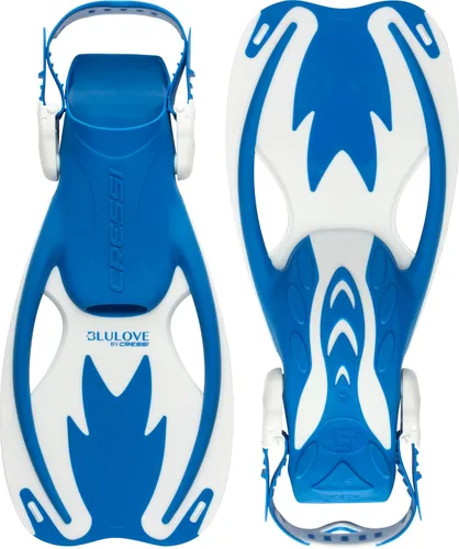Miniatura 2 de Cressi Aletas Rocks, aletas cortas de talón abierto para niños con correas ajustables para snorkel y natación - Cressi: Calidad Desde 1946