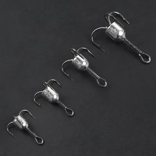 Miniatura 8 de 5 ganchos de pesca grandes con peso para cebo, atún, espada, trucha, salmón, pesca, 4 tamaños, 1 oz, 1.25 onzas, 1.5 onzas, 2.5 onzas